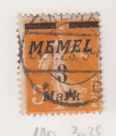 Memel Michel-nr. 110 Gestempeld - Sonstige & Ohne Zuordnung