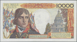 France: Banque De France, Lot With 7 Banknotes, Series 1954-1962, With 2x 500 Fr - 1955-1959 Opdruk ''Nouveaux Francs''