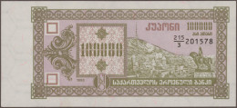 Georgia: Georgian National Bank, Huge Lot With 28 Banknotes, 1993-1994 Series, W - Georgië