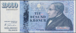 Iceland: Central Bank Of Iceland, 10.000 Kronur L.22.05.2001 REPLACEMENT NOTE, S - Island