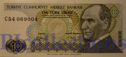 TURKEY 10 LIRA 1979 PICK 192 UNC - Türkei