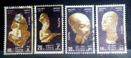 Egypt 1977, Complete SET Of The Post Day, Mi 1234-37, VF - Used Stamps