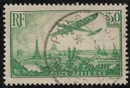 FRANCE PA N°14 "50frs Vert-jaune" - Oblitéré - Signé Rillon - TTB - - 1927-1959 Oblitérés