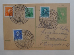 HONGRIE HUNGRIA MAGYAR FDC VERY SCARCE 1937 POSTMARK   BALL BALLON WATER POLO - Waterpolo