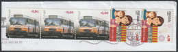 Fragment - Transport Bus . Fair S. Mateus Viseu -|- Mundifil Nºs - 3919 + 4139 - Postmark 2015 - Oblitérés