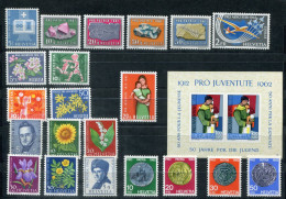 SCHWEIZ Kleines Lot Postfrische Mit Block 18, Small Lot Mnh, Petit Lot De Timbres Neufs - SWITZERLAND / SUISSE - Collections