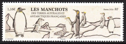 TAAF 2024 FAUNA Animals SEALS PENGUINS - Fine Stamp MNH - Nuovi