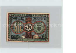 42411192 Zoerbig 50 Pfennig Gutschein Scherenschnitt Zoerbig - Zörbig