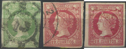 707268 USED ESPAÑA 1860 ISABEL II - Unused Stamps