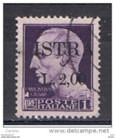 OCCUP. JUGOSLAVA  ISTRIA:  1945  SOPRASTAMPATO  -  £. 2/£.1  VIOLETTO  US. -  SASS. 29 - Yugoslavian Occ.: Istria