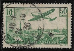 FRANCE PA N°14a "50frs Vert" - Oblitéré - TTB - - 1927-1959 Matasellados