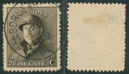 Roi Casqué - N°170 Obl Agence "Borgerhout 11" - 1919-1920 Trench Helmet
