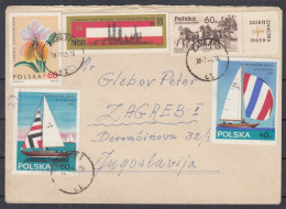 ⁕ Poland 1965 ⁕ ZABRZE - ZAGREB ⁕ Nice Cover With Stamps - Covers & Documents