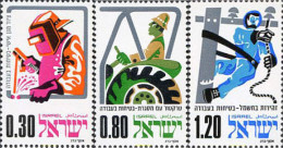 42216 MNH ISRAEL 1975 SEGURIDAD EN EL TRABAJO - Nuovi (senza Tab)