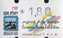 129923 MNH ISRAEL 1995 ETIQUETA DE FRANQUEO - Unused Stamps (without Tabs)