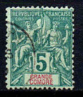 Grande Comore   - 1897 -  Type Sage  - N° 4  -  Oblitéré - Used - Used Stamps