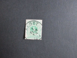 Nr 45 - Centrale Stempel Alost - 1869-1888 Lion Couché (Liegender Löwe)