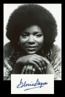 Gloria Gaynor - Chanteuse Américaine - Carte Signée En Personne + Photo - 2005 - Chanteurs & Musiciens