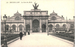 CPA Carte Postale Belgique Bruxelles Gare Du Midi   VM75979 - Chemins De Fer, Gares