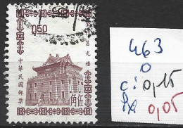 FORMOSE 463 Oblitéré Côte 0.15 € - Used Stamps
