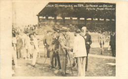 090124 - JEUX OLYMPIQUES DE 1924 Le Prince De Galles Félicite André MOURLON Athlète Sprint - SPORT ROYAUTE - Olympische Spiele