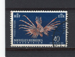 NOUVELLES-HEBRIDES - Y&T N° 217° - Faune Marine - Used Stamps