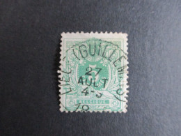 Nr 45 - Centrale Stempel Liège(Guillemins) - 1869-1888 Lying Lion