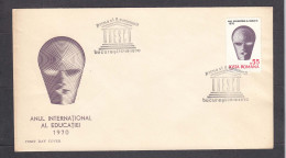 Romania 1970 - UNESCO International Year, Mi-nr. 2874, FDC - FDC