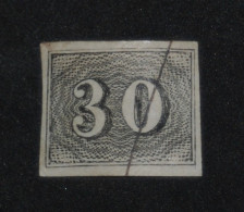 BRAZIL 1850, Figure, "Cat's Eye", Mi #13, Used - Gebruikt