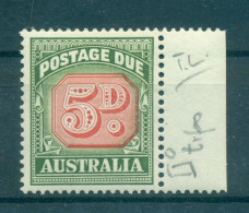 Australie 1958-60 - Y & T N. 77 Timbre-taxe - Série Courante (Michel N. 79 II) - Service