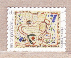 2012 Nr 4246 Gestempeld,zegel Uit Boekje B129.Pierre Alechinsky. - Used Stamps