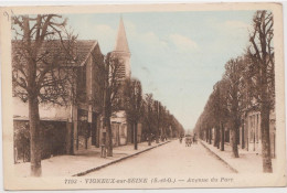 CPA - 91 - VIGNEUX - Avenue Du Parc - Vigneux Sur Seine