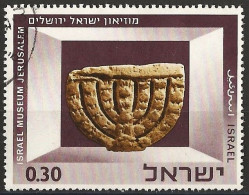 Israel 1966 - Mi 372 - YT 320 ( Stone Menorah, Tiberias ) - Oblitérés (sans Tabs)