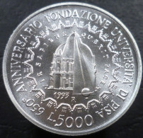 Italia - 5.000 Lire 1993 - 650° Università Di Pisa - 2° Emissione - Gig# 460 - KM# 170 - 5 000 Liras