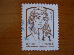 France Obl   Marianne N° 4765 Cachet Rond Bleu - 2013-2018 Marianne Of Ciappa-Kawena