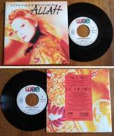 RARE French SP 45t RPM (7") VERONIQUE SANSON «Allah» (1988) - Ediciones De Colección