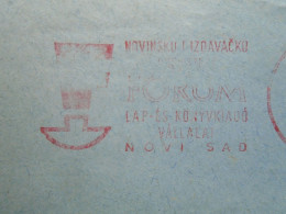 D200316   Red Meter Stamp - EMA - Freistempel  -Yugoslavia  -FORUM Newspaper  -1971 NOVI SAD - Sonstige & Ohne Zuordnung