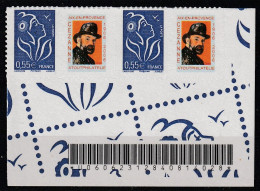 YT N° 3802Da  X2 - Neufs ** - MNH - Autoadhesif - Autocollant - Personnalisé - Neufs