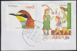 Fragment - Postmark OLHÃO -|- Mundifil Nº 2844 + 3708 - Usati
