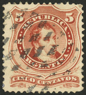 ARGENTINA: GJ.38, With Mute 6x5 Dotted Lozenge Cancel Of CÓRDOBA, VF And Extremely Rare! - Sonstige & Ohne Zuordnung