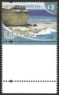 ARGENTINA: GJ.3717CJ, 1008/14 3P. Valdes Peninsula WITH LABEL BELOW, VF Quality! - Sonstige & Ohne Zuordnung