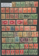 ARGENTINA: Stockbook Of 16 Pages With 1,573 Stamps, Pairs Or Larger Blocks With Cancels Of The Province Of Buenos Aires, - Lots & Serien