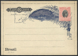 BRAZIL: RHM.CB-56I, Mint Lettercard, Excellent Quality, Catalog Value Rs.360. - Andere & Zonder Classificatie