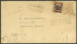 BRAZIL: 11/JA/1929 Rio De Janeiro - Buenos Aires, Airmail Cover Carried By C.G.Aeropostale, With Several Marks On Back,  - Andere & Zonder Classificatie