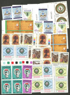 UNITED ARAB EMIRATES: Lot Of Very Thematic Sets, All In MNH Blocks Of 4 Of Excellent Quality, Little Duplication, Good O - United Arab Emirates (General)