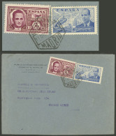 SPAIN: 11/DE/1946 Madrid - Argentina, Cover With Nice Franking Of 11Ptas., VF Quality! - Otros & Sin Clasificación