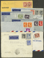 NETHERLANDS: 7 Airmail Covers Sent To Argentina Between 1931 And 1948, Most Of Fine Quality, There Are Attractive Franki - Andere & Zonder Classificatie