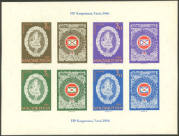 HUNGARY: Yvert 37, 1960 Embroidery, IMPERFORATE, MNH, Very Fine Quality! - Autres & Non Classés