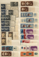 ISRAEL: Stock Mounted In Stockbook, With Large Number Of Very Thematic Stamps And Complete Sets, Most MNH And With Tab,  - Otros & Sin Clasificación