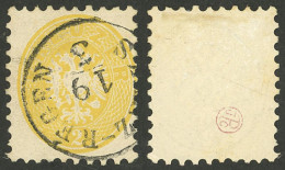 ITALY: Sc.20, 1864/5 2s. Yellow, Used, Very Fine Quality! - Lombardije-Venetië